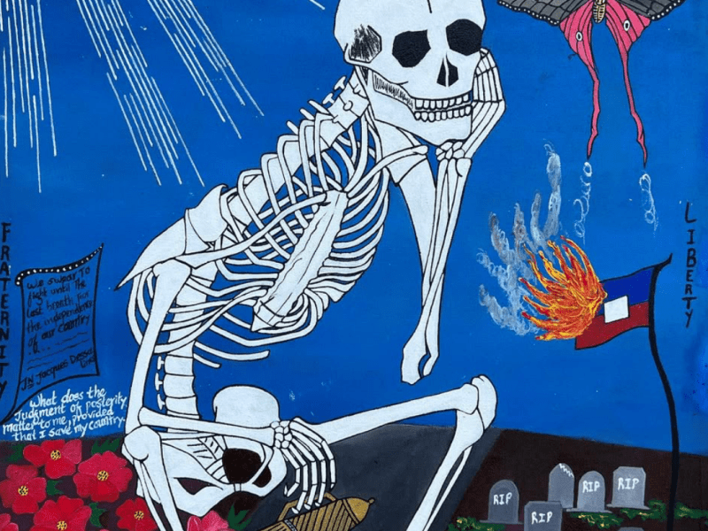 Lesly Pierre Paul nous parle de l&rsquo;école d&rsquo;art qu&rsquo;il a fondé : la New Vision Art School à&nbsp;Haïti