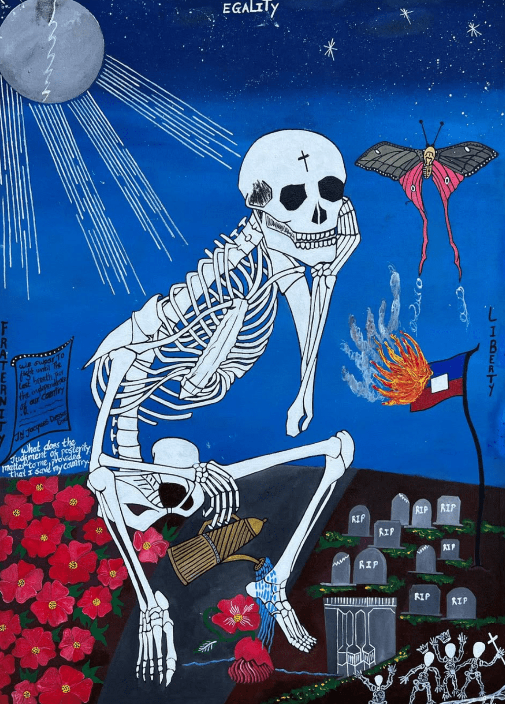 Lesly Pierre Paul nous parle de l&rsquo;école d&rsquo;art qu&rsquo;il a fondé : la New Vision Art School à&nbsp;Haïti